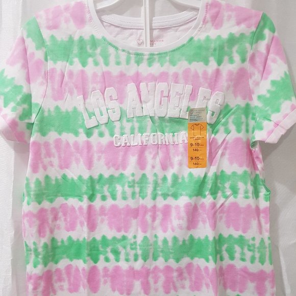PRIMARK LOS ANGELES T-SHIRT LOGO GIRLS SIZES 7-10YRS - Picture 3 of 4